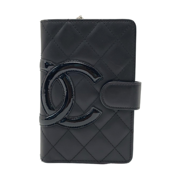 Authenticated pre-owned Cambon Quilted Calfskin Black Wallet - Wallet at Looply