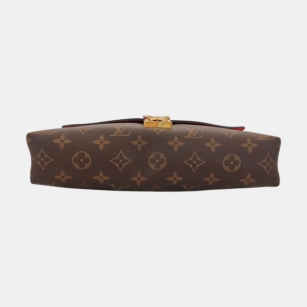 Authenticated pre-owned Pallas Monogram Coated Canvas Brown - Shoulder Bag at Looply