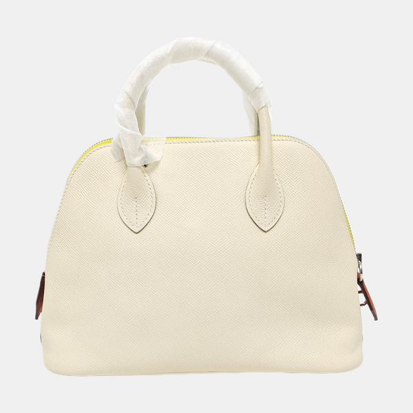 Authenticated pre-owned Bolide 25 Epsom White - Shoulder Bag at Looply