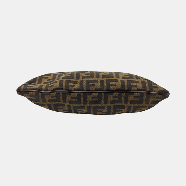 Monogram Canvas Shoulder Bag Brown