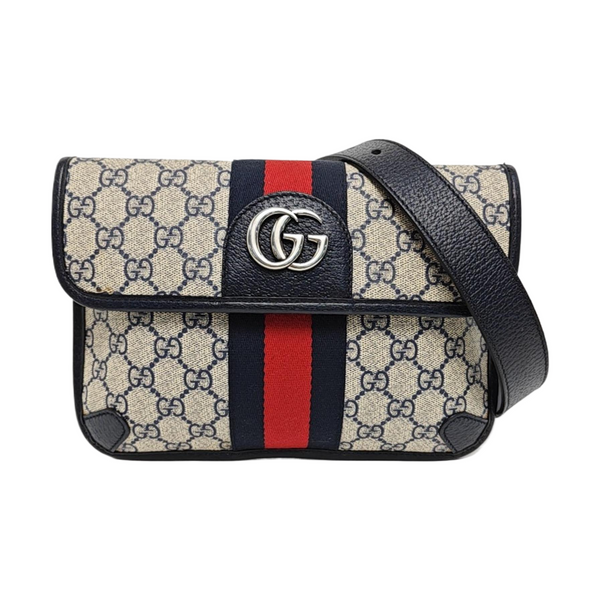 Authenticated pre-owned Ophidia Monogram Coated Canvas Beige - Belt Bag at Looply