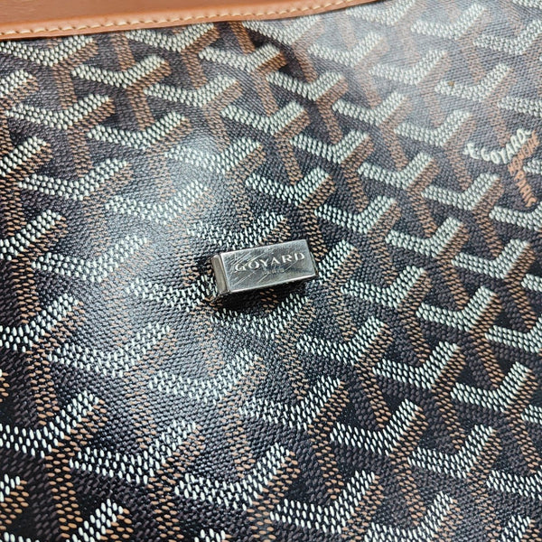Belvedere Coated Canvas Brown