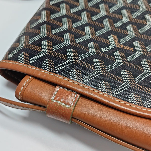 Belvedere Coated Canvas Brown