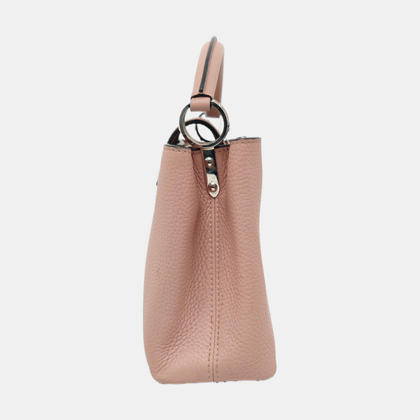 Authenticated pre-owned Capucines BB Calfskin Pink - Shoulder Bag at Looply