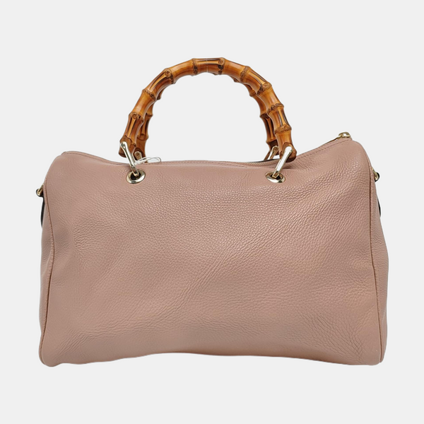 Authenticated pre-owned Bamboo 1947 Calfskin Pink - Shoulder Bag at Looply