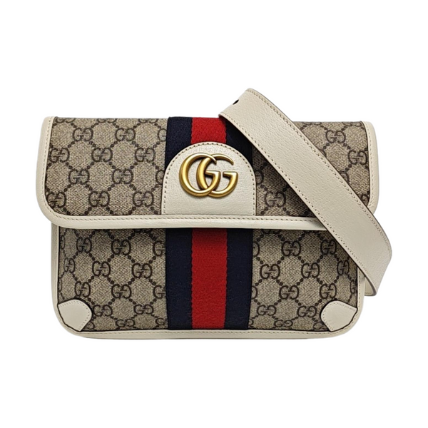 Authenticated pre-owned Ophidia Monogram Coated Canvas Beige - Belt Bag at Looply