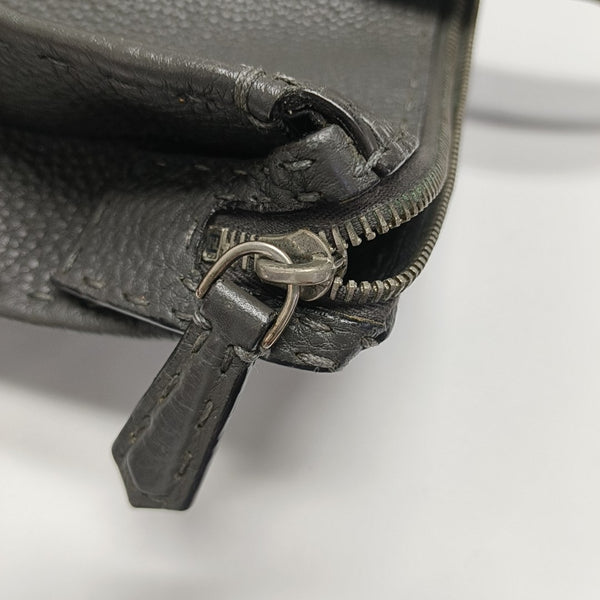Calfskin Tote Bag Gray