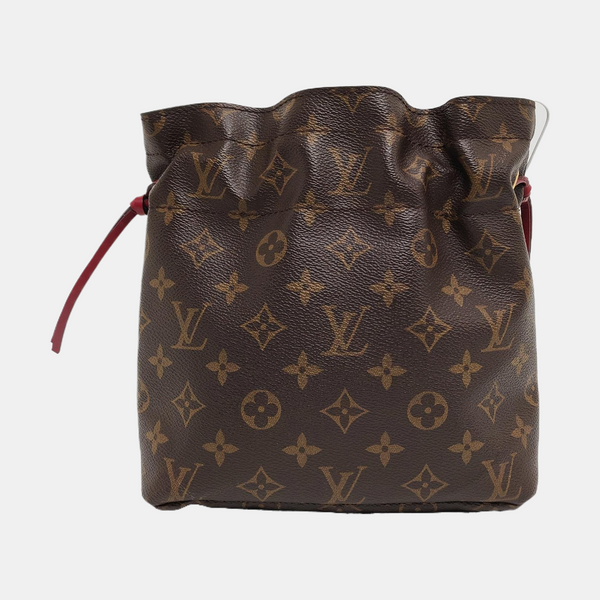 Authenticated pre-owned Néonoé Monogram Coated Canvas Brown - Clutch at Looply