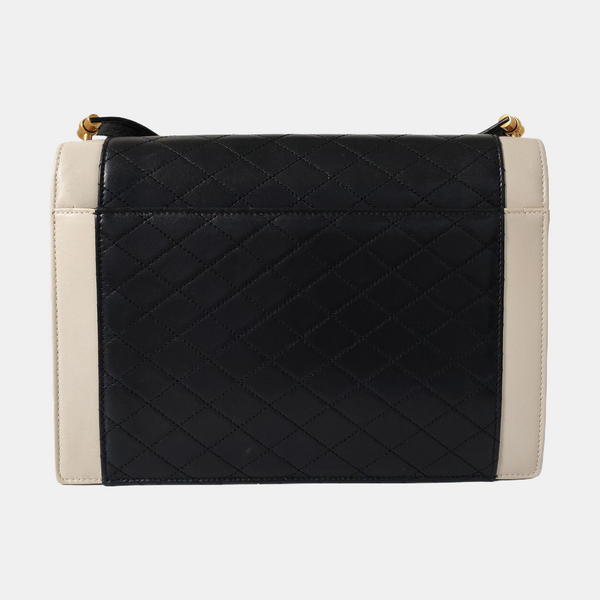 GABY Quilted Lambskin Black