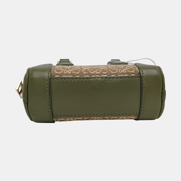 Authenticated pre-owned Amazona Canvas Beige - Shoulder Bag at Looply