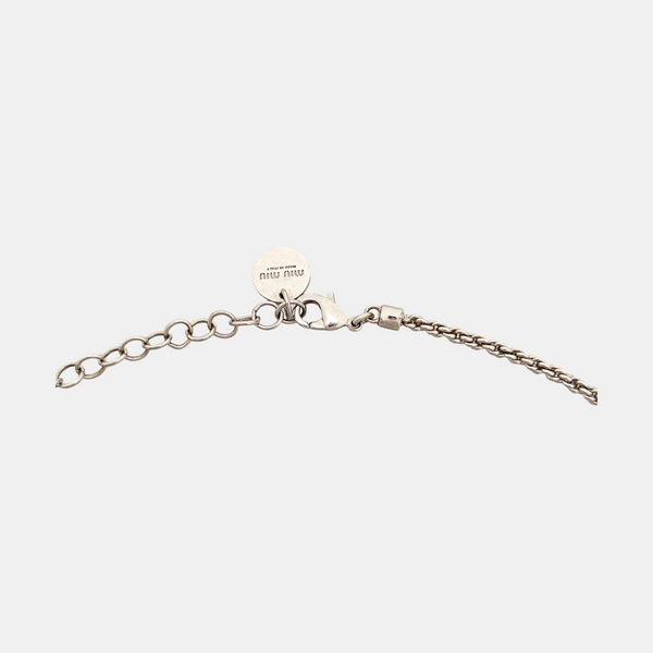 Authenticated pre-owned Silver-tone Metal Necklace - Necklace at Looply