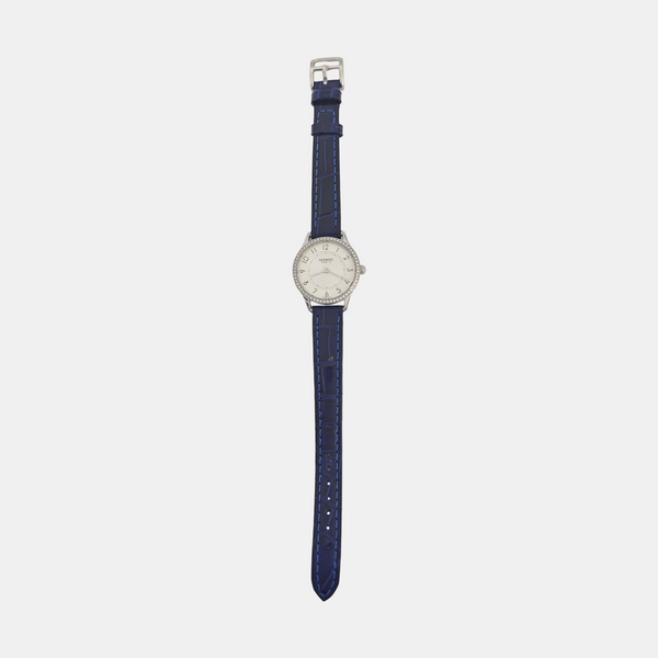 Slim d'Hermès 25mm White Quartz Watch