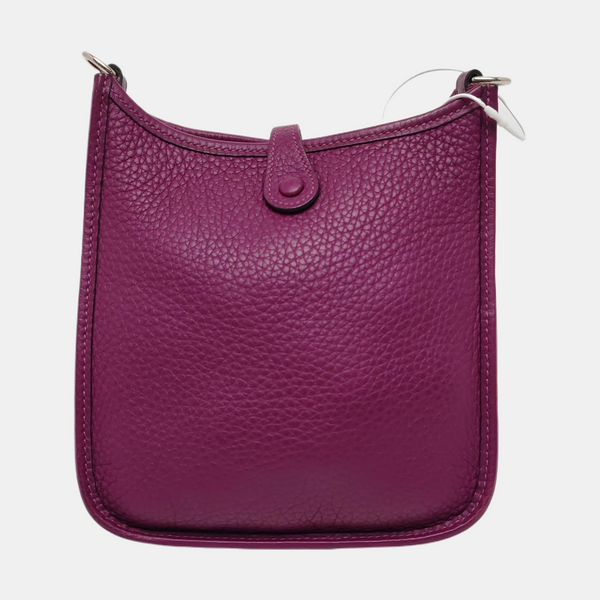 Authenticated pre-owned Evelyne Mini Clemence Purple - Shoulder Bag at Looply