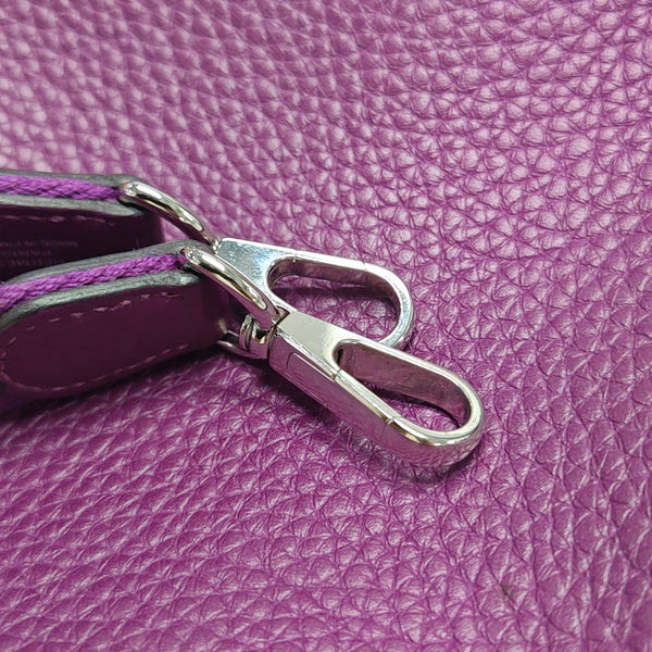 Authenticated pre-owned Evelyne Mini Clemence Purple - Shoulder Bag at Looply