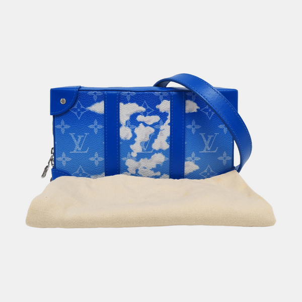 WALLET TRUNK Monogram Coated Canvas Blue
