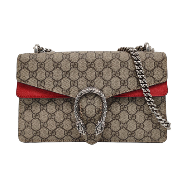 Authenticated pre-owned Dionysus Super Mini Monogram Coated Canvas Beige - Shoulder Bag at Looply