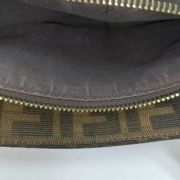 Canvas Top Handle Bag Brown