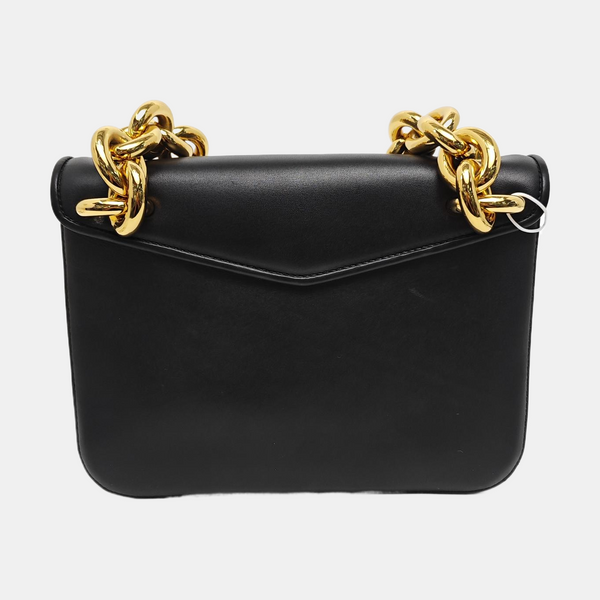 Authenticated pre-owned Mount Calfskin Black - Shoulder Bag at Looply