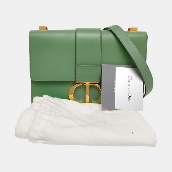 30 Montaigne Calfskin Green