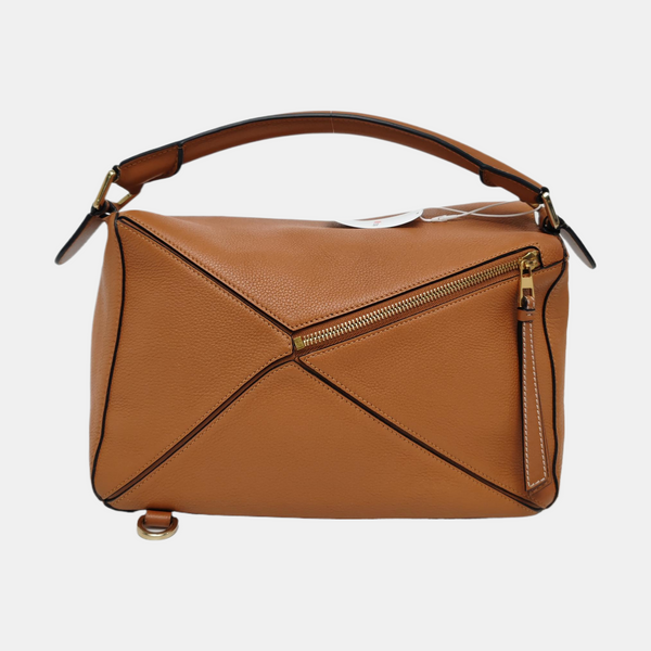 Puzzle Medium Calfskin Brown