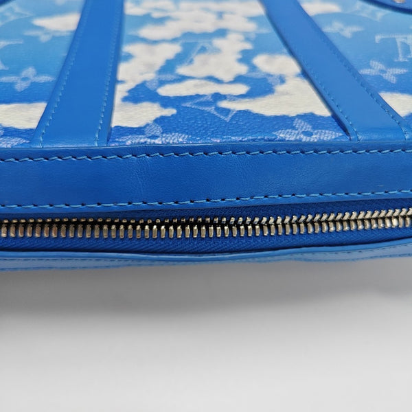 WALLET TRUNK Monogram Coated Canvas Blue