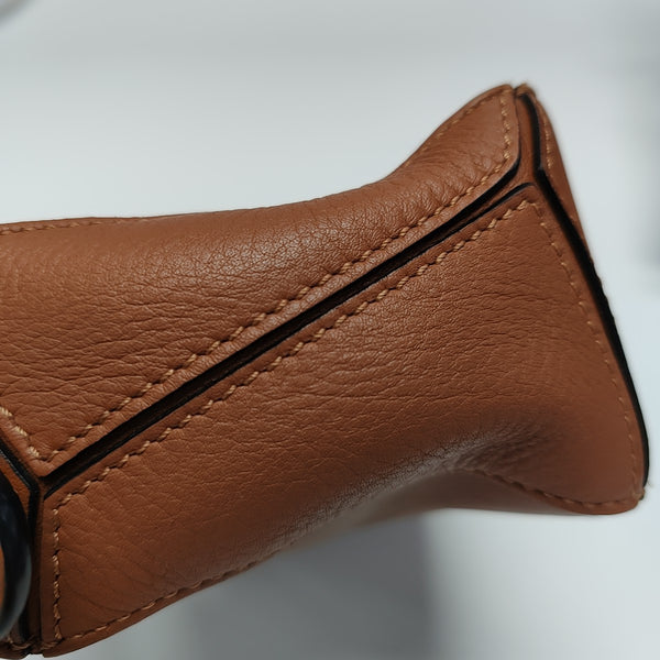 Puzzle Mini Calfskin Brown