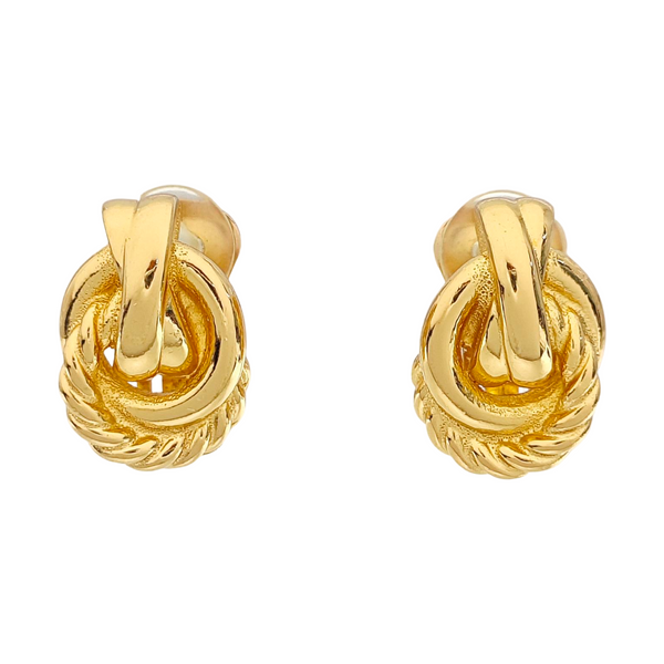 Gold-tone Metal Gold Earring