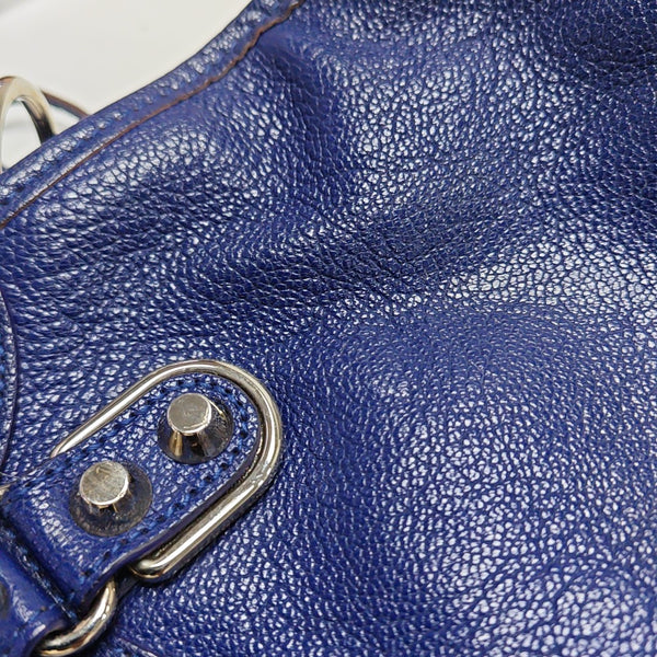 Classic Metallic Edge City Mini Lambskin Purple