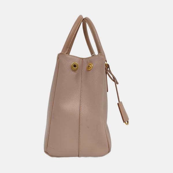 Galleria Medium Saffiano Calfskin Pink