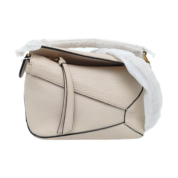 Puzzle Mini Lambskin Beige