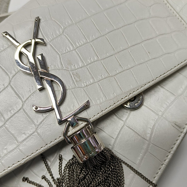 KATE WOC Calfskin White