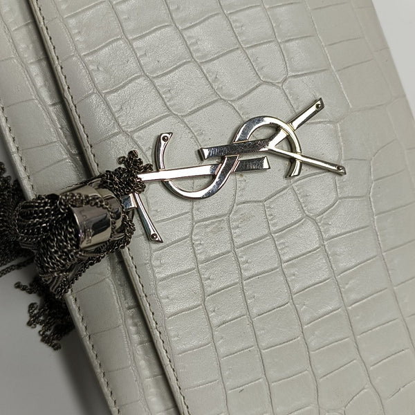 KATE WOC Calfskin White