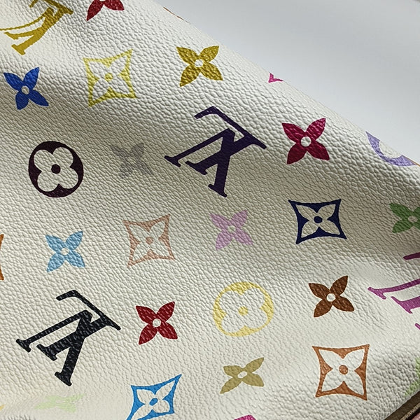 NÉONOÉ MM Monogram Coated Canvas White
