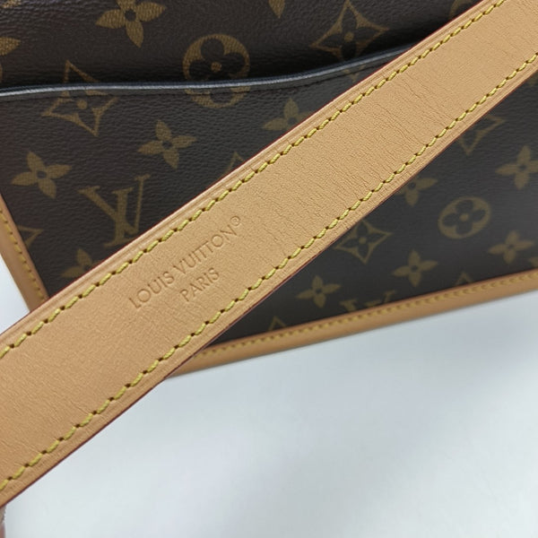 DIANE Monogram Coated Canvas Brown