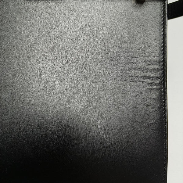 MANHATTAN Medium Calfskin Black