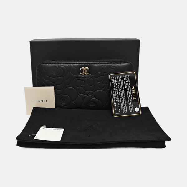 Lambskin Wallet Black