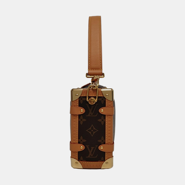 SIDE TRUNK MM Monogram Coated Canvas Brown