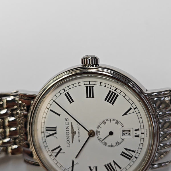 40mm White Automatic Watch