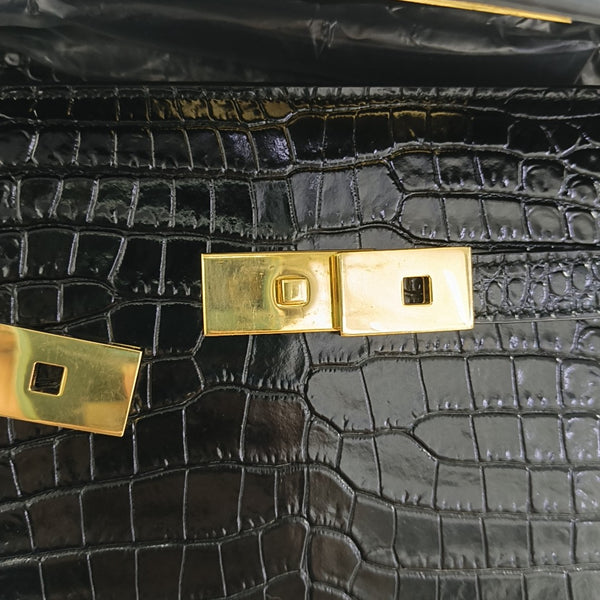 MANHATTAN Calfskin Black