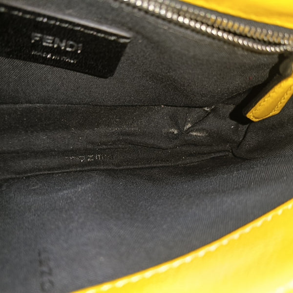 Lambskin Shoulder Bag Yellow