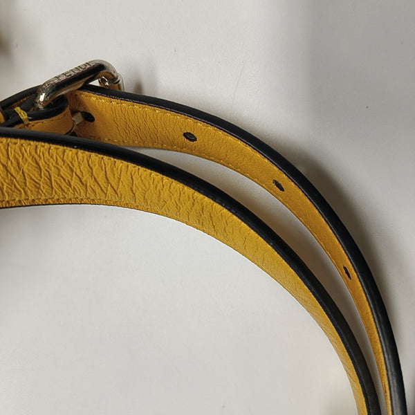 Lambskin Shoulder Bag Yellow