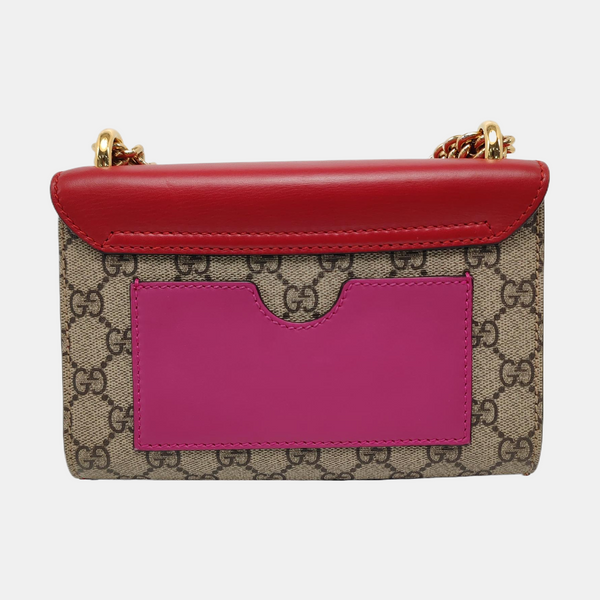 Authenticated pre-owned Padlock Small Monogram Coated Canvas Multicolor - Shoulder Bag at Looply