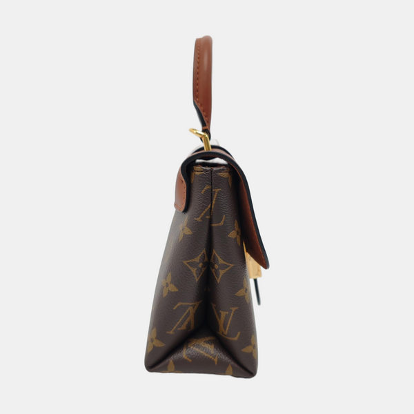 Authenticated pre-owned Locky BB Monogram Coated Canvas Brown - Shoulder Bag at Looply
