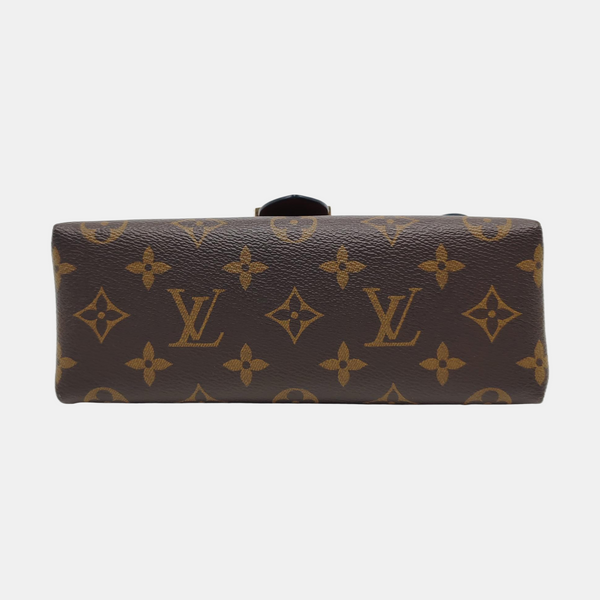 Authenticated pre-owned Locky BB Monogram Coated Canvas Brown - Shoulder Bag at Looply