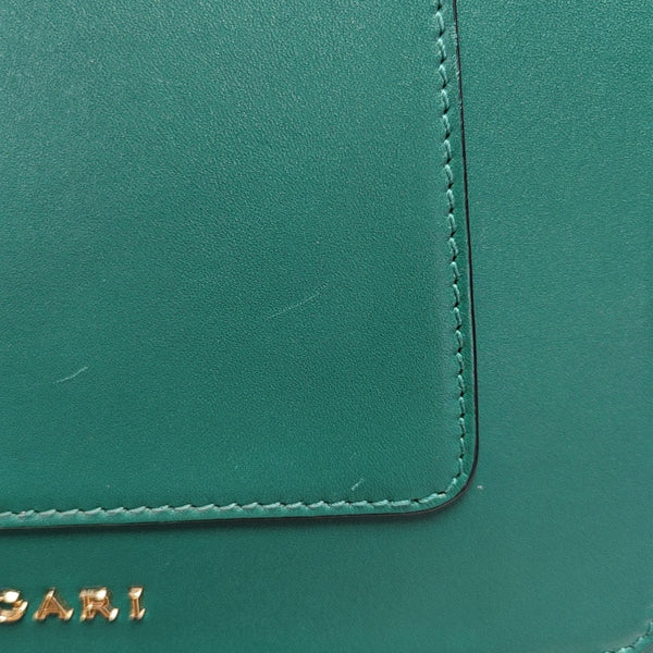 SERPENTI FOREVER Medium Calfskin Green