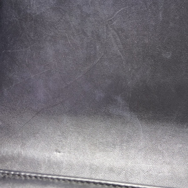 BOY CHANEL Large Quilted Lambskin Black