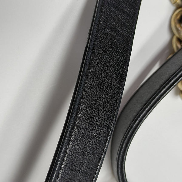 BOY CHANEL Large Quilted Lambskin Black