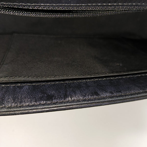 BOY CHANEL Large Quilted Lambskin Black