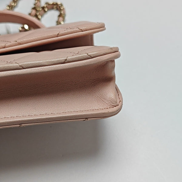 Quilted Lambskin Pink
