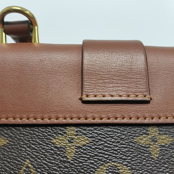 Authenticated pre-owned Locky BB Monogram Coated Canvas Brown - Shoulder Bag at Looply